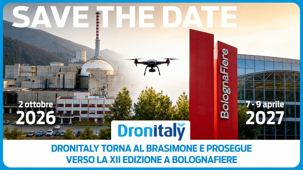 Dronitaly returns to Brasimone: a new step towards the 12th edition at BolognaFiere